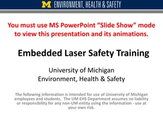 Embedded Laser Safety Training at University of Michigan