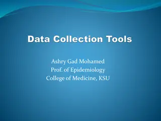 Data Collection Techniques in Epidemiology