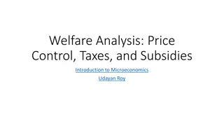 Understanding Welfare Analysis in Microeconomics