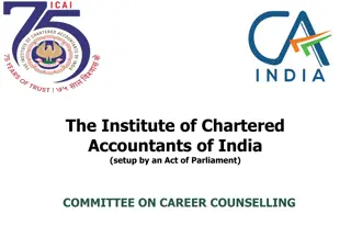 The World of Chartered Accountants in India