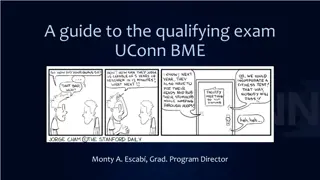 Guide to Qualifying Exam at UConn BME Program