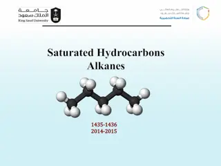 Alkanes: Properties, Structures, and Nomenclature