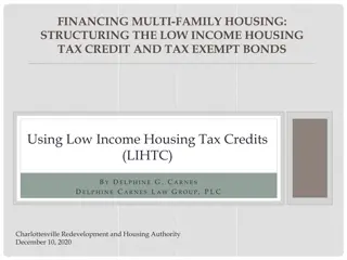 Understanding Low Income Housing Tax Credits (LIHTC)