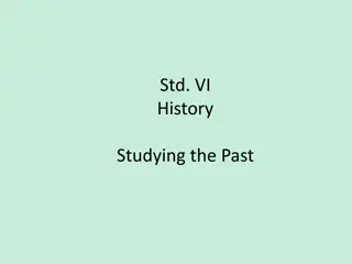 Study of the Past in History: Key Concepts and Methods