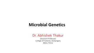 Understanding Microbial Genetics and Mutations in Organisms