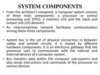 Computer System Buses: Components and Functions