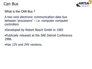 CAN Bus Communication in Vehicles