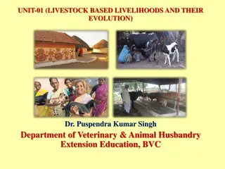 Evolution of Livestock-based Livelihoods and Capitalistic Farming Systems