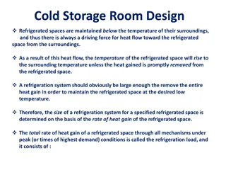 Understanding Refrigeration Load and Transmission in Cold Storage Room Design