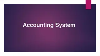 Double Entry Accounting System in Finance