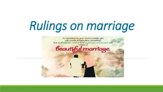 Wisdom and Guidelines for Marriage in Islam