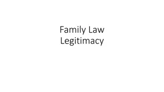 Legitimacy in Family Law