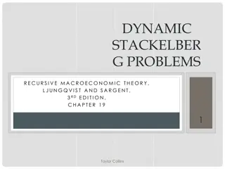 Dynamic Stackelberg Problems in Macroeconomic Theory