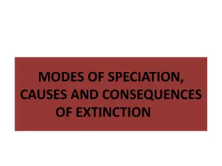 Speciation and Extinction in Evolutionary Biology