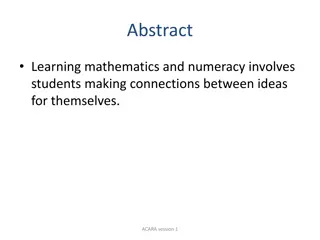 Enhancing Mathematics Learning: ACARA Curriculum Session Insights