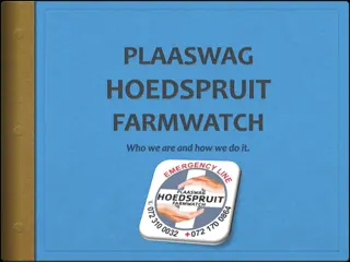 Understanding Hoedspruit Farmwatch Operational Structure