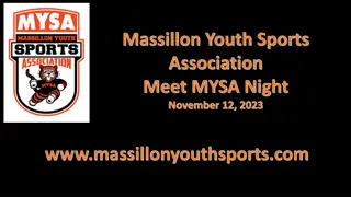 Massillon Youth Sports Association - Empowering Youth Through Sports