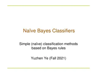 Understanding Naive Bayes Classifiers and Bayes Theorem