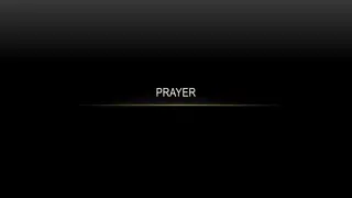 The Importance of Prayer in Christianity