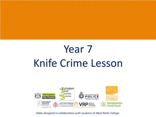 Knife Crime: Year 7 Lesson Insights