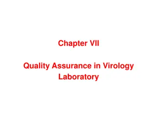 Quality Assurance in Virology Laboratory