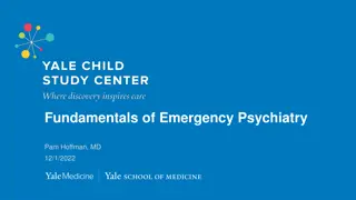 Understanding Emergency Psychiatry: Critical Insights and Interventions