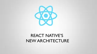 Understanding React Native's New Architecture