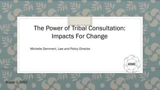 The Power of Tribal Consultation: Enhancing Government-to-Government Dialogue