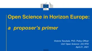 Open Science Practices in Horizon Europe