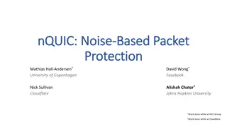 Modernizing Network Security with nQUIC Noise-Based Packet Protection