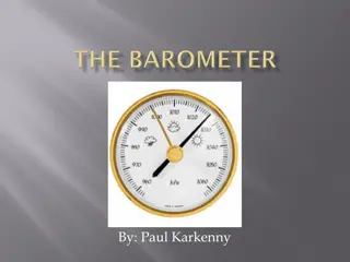 Evolution of Barometers: From Torricelli to Modern Weather Forecasting