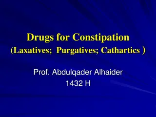 Understanding Laxatives, Purgatives, and Cathartics for Constipation Treatment