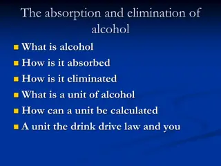 Alcohol Absorption, Elimination, and Units: A Comprehensive Overview