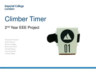 Climber Timer: Innovative Climbing Center Solution by EEE Project Team