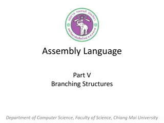 Understanding Branching Structures in Assembly Language