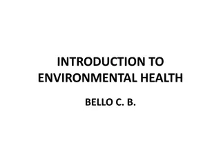 Understanding Environmental Health and Its Impact on Human Well-being