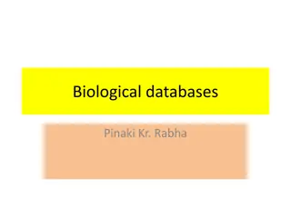 An Overview of Biological Databases in Bioinformatics