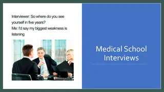 Preparing for Medical School Interviews: Tips and Strategies