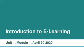 E-Learning: Benefits and Strategies for Higher Education in Iraq