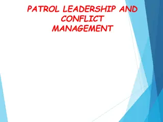 Patrol Leadership and Conflict Management in FRSC