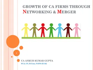 Growth of CA Firms through Networking & Merger