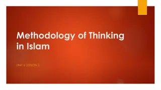 Critical Thinking in Islamic Methodology