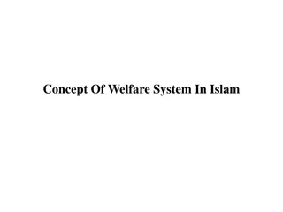 Welfare System in Islam: Principles and Social Responsibility
