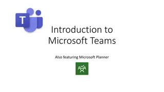 Enhance Team Collaboration with Microsoft Teams & Planner