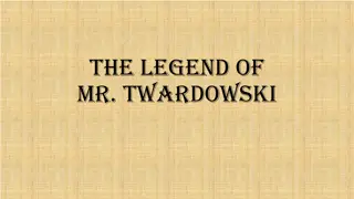 The Legend of Mr. Twardowski: A 16th-Century Nobleman and His Encounter with the Devil