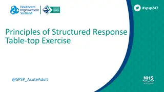 Principles of Structured Response Table-top Exercise