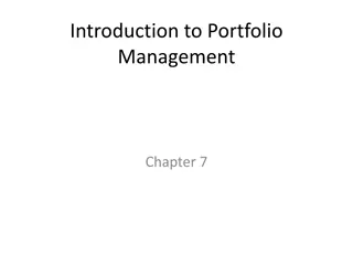 Fundamentals of Portfolio Management and Risk Aversion in Investing