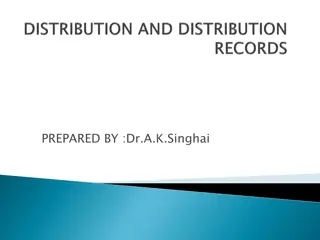 Drug Product Distribution Procedures and Records