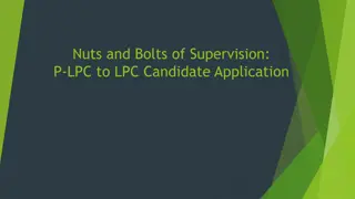 A Comprehensive Guide to LPC Supervision and Application Process