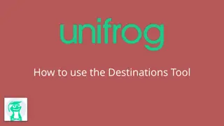 How to Use the Destinations Tool Effectively